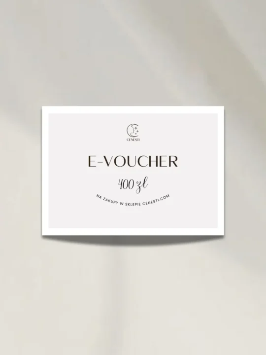 E‑voucher Cenesti 400 zł – karta podarunkowa • Cenesti e‑voucher Cenesti – karta podarunkowa o wartości 400 zł na zakupy online